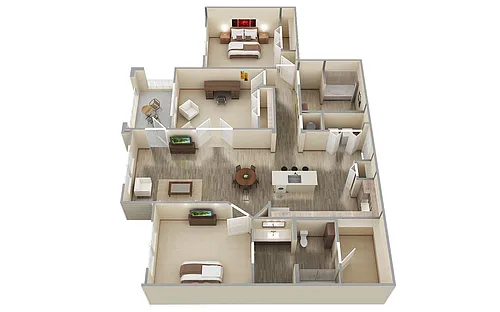 Floor plan C3 - Coronado w/ Office/Den