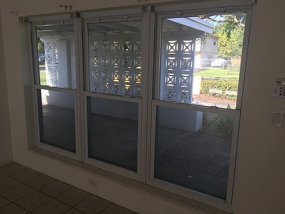Front Windows to Carport