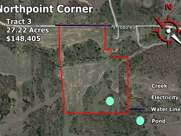 385097 E 1100th Rd, Weleetka, OK 74880