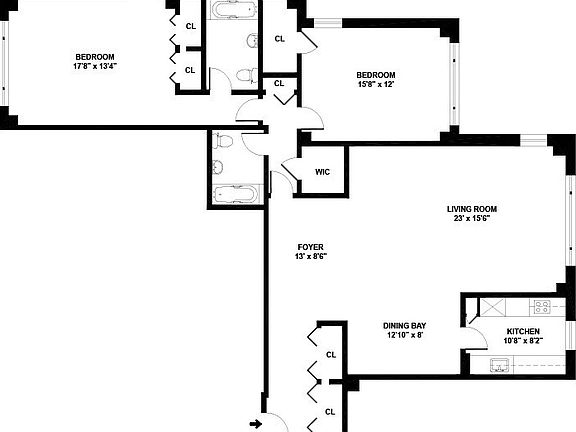 2nd image of 100 W 57th St #3N