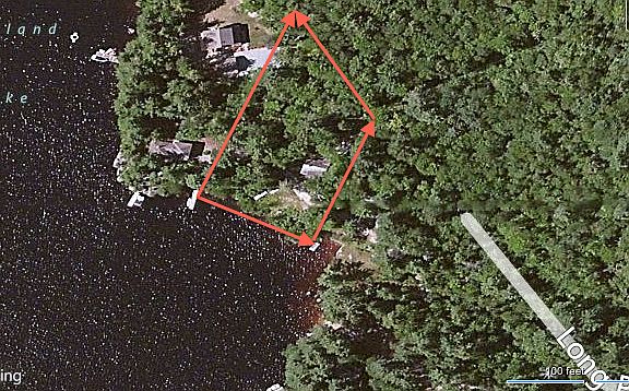 Aerial View: Lot & Frontage