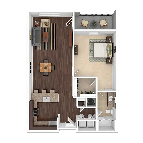 Floor plan Plan A