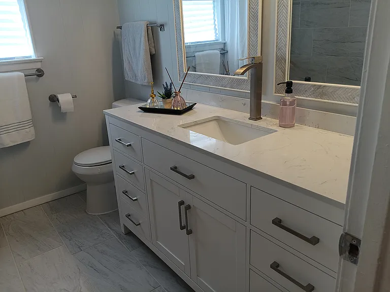 Central bathroom