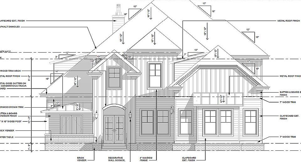 Front Elevation Lot 97