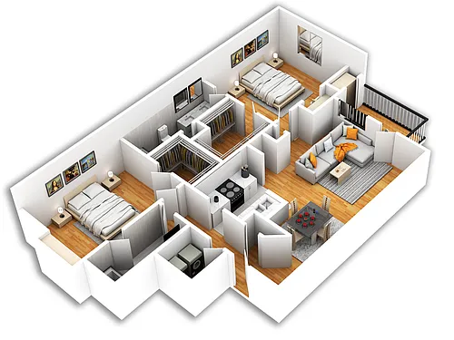 Floor plan B3