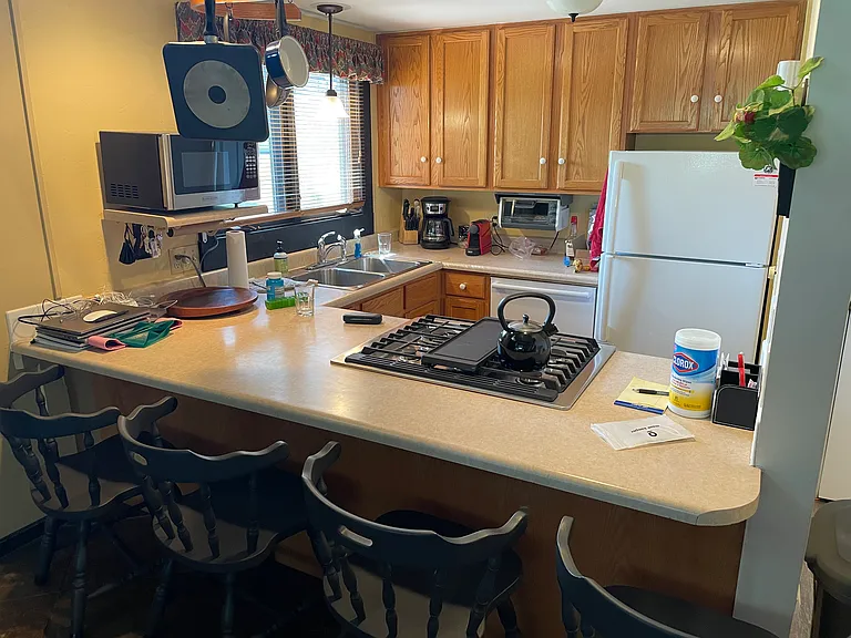 Shared kitchen area