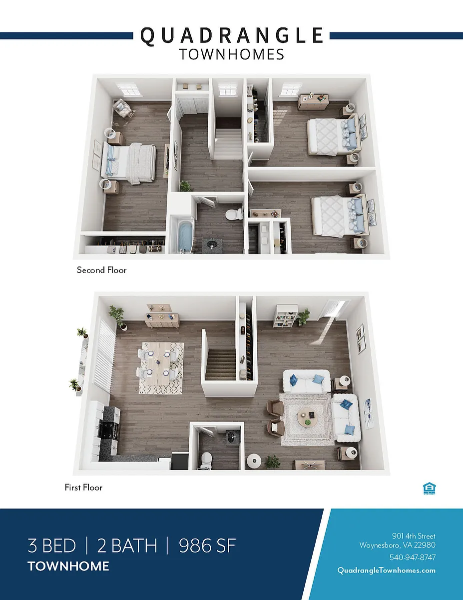 Floor plan 3BED