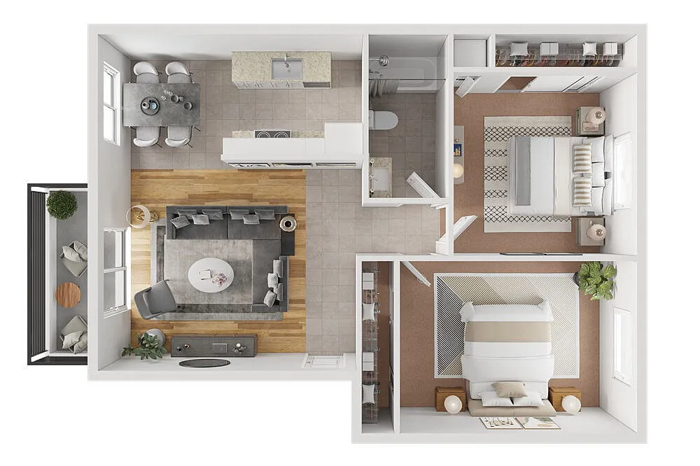 Floor plan B1R