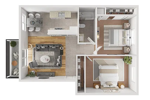 Floor plan B1R