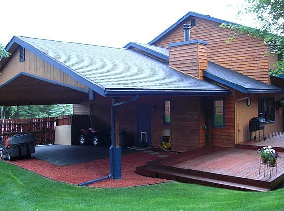 Back Left Carport & Deck