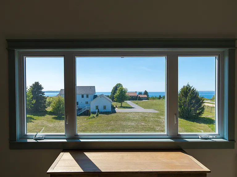 View of Lake Michigan from the master bedroom