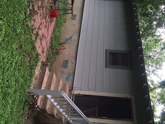 rear of house