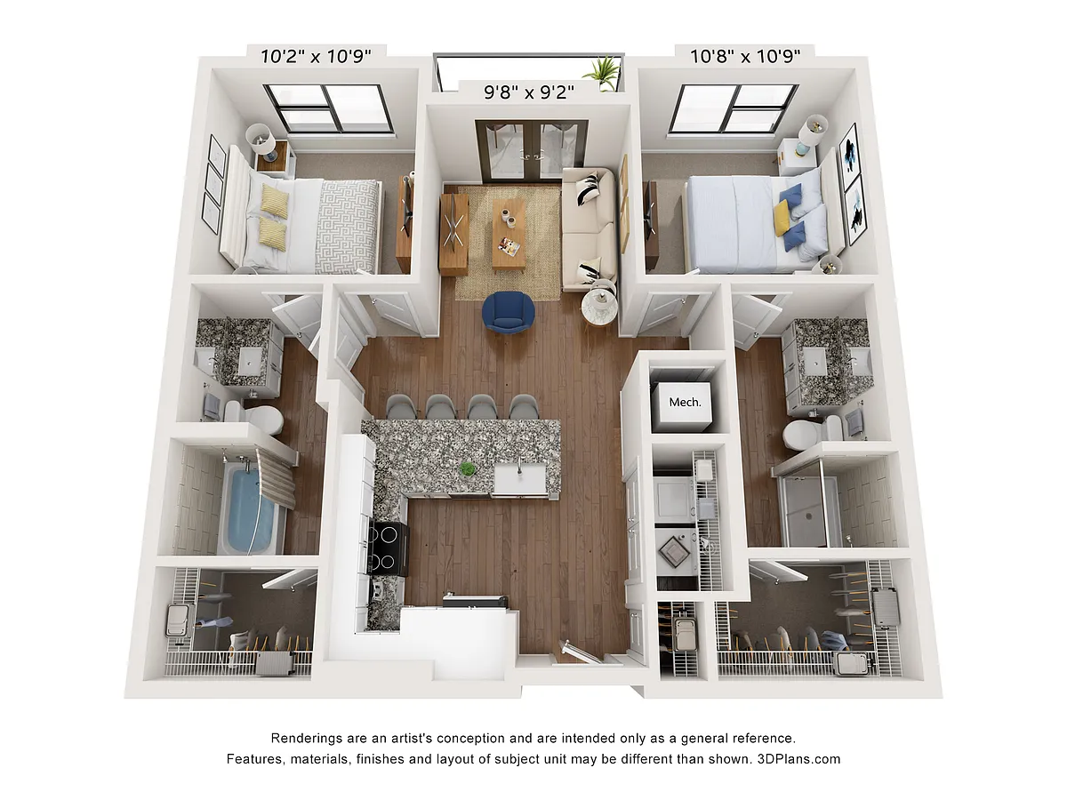 Floor plan Monet