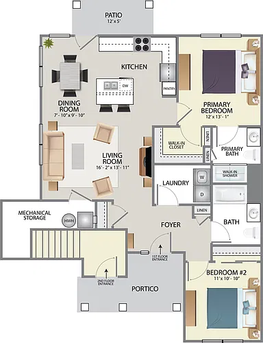 Floor plan B1M1