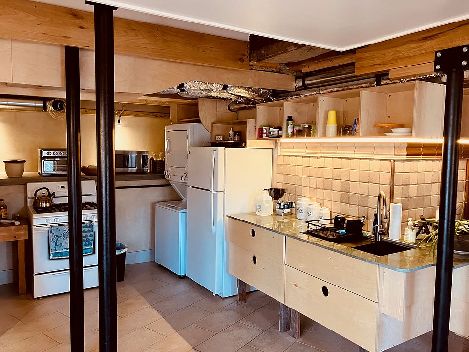 Open Kitchen with soap stone counters