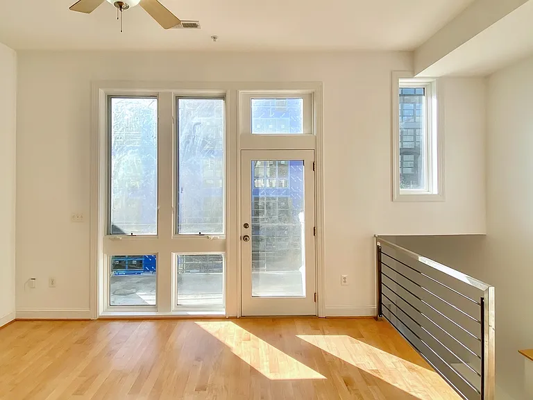 Dining area and south facing balcony