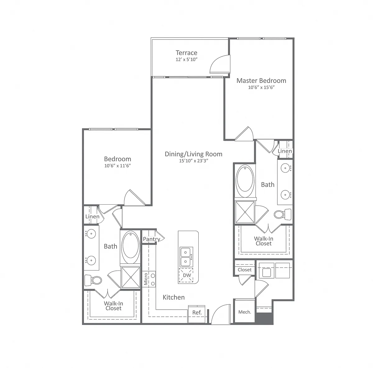 Floor plan B11