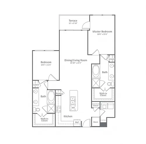 Floor plan B11