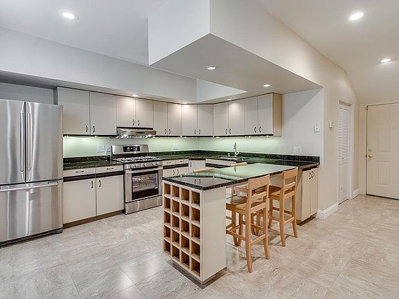 Gourmet Kitchen with Stainless Steel Appliances