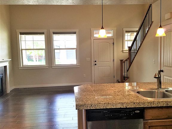 living area from kitchen