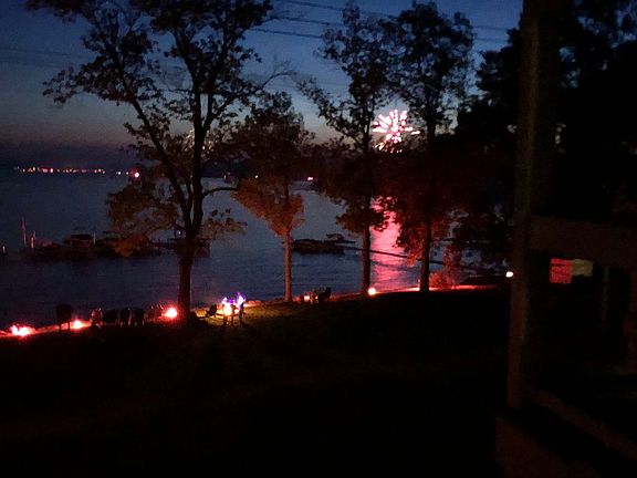 Balcony view, 4th of July
