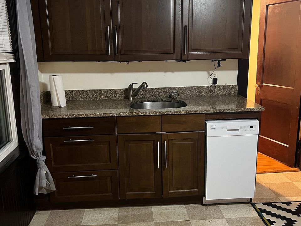 Kitchen-- sink and dishwasher