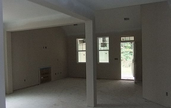 Open first floor layout