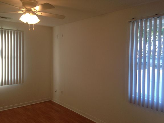 First bedroom left of entrance, with 2 windows, has great lighting