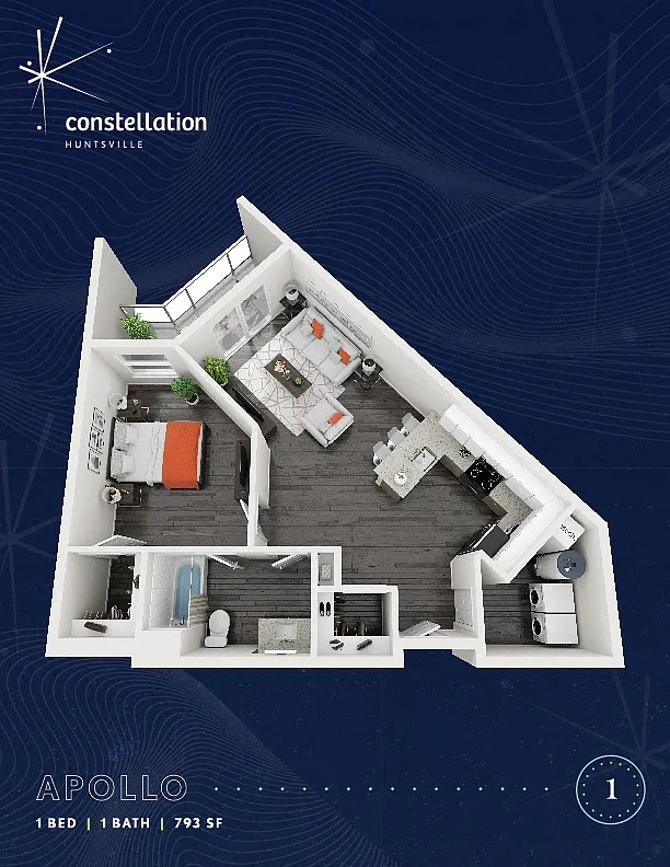 Floor plan B2-2 - Apollo
