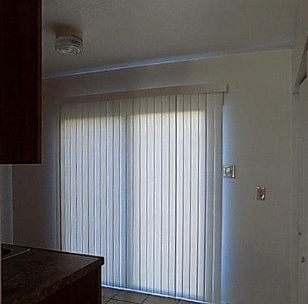 Kitchen and Patio door