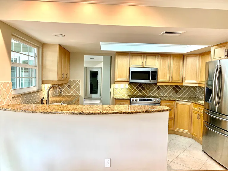 lots of counter space for gourmet cooking