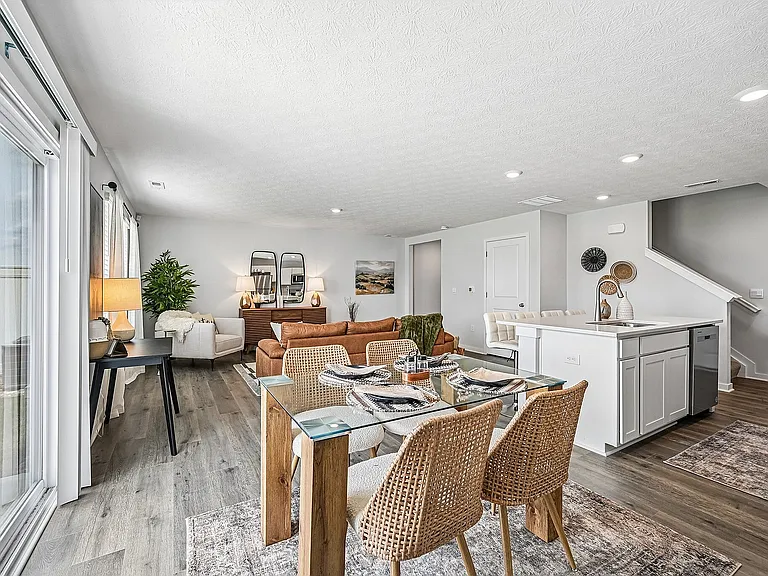 Open Living Spaces Great for Entertaining