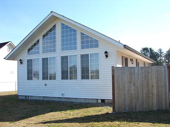 Rear of the cabin.