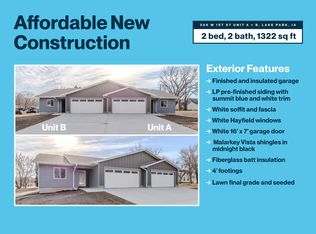 306 W 1st St UNIT B, Lake Park, IA 51347