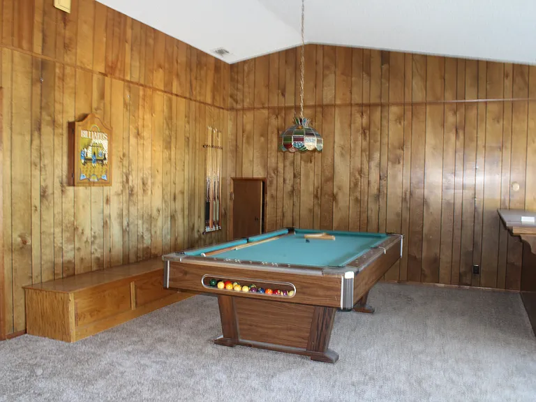 pool table included