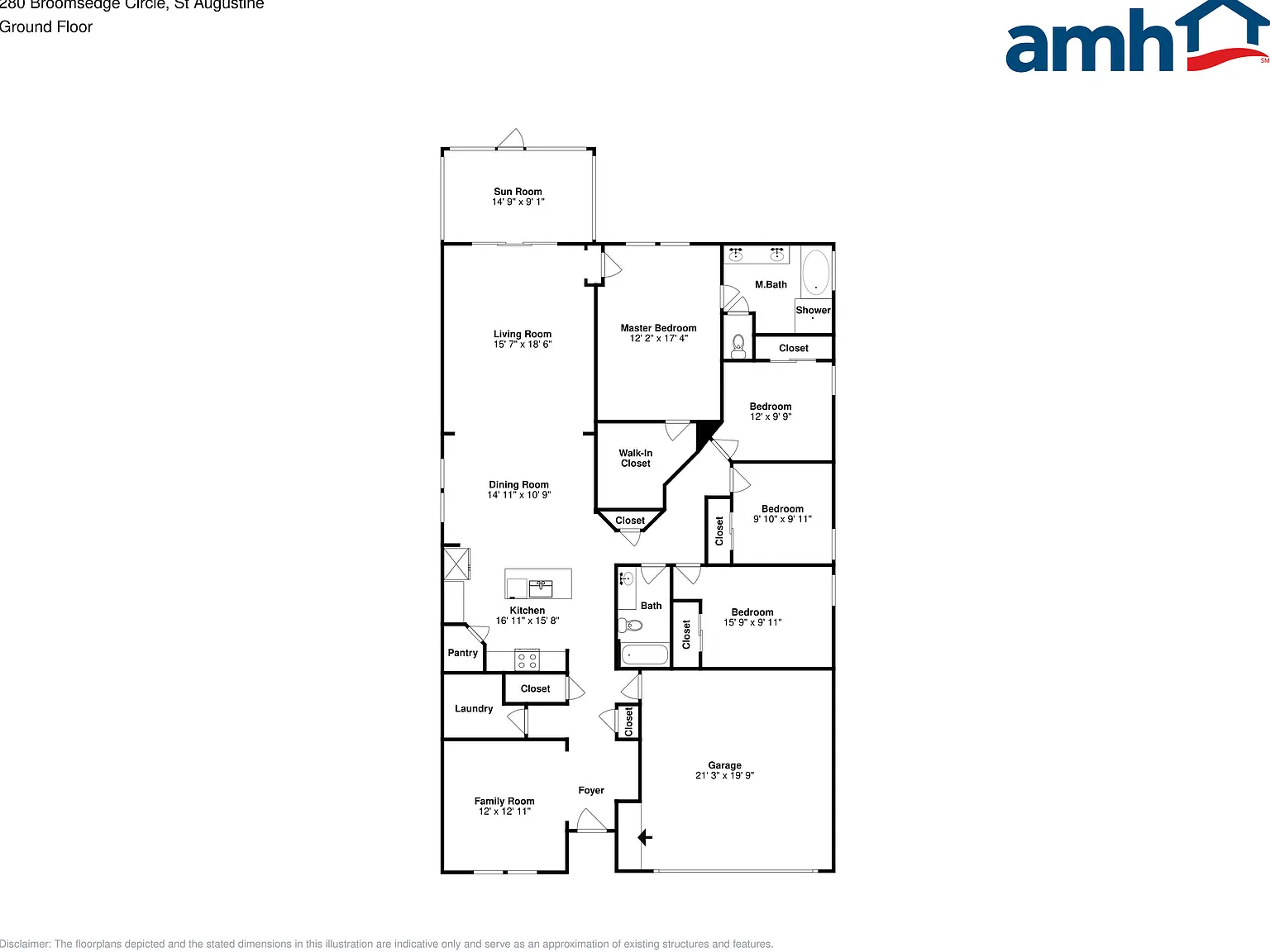 4 bed, 2.0 bath, 2124 sqft, $2,830 — Photo 2
