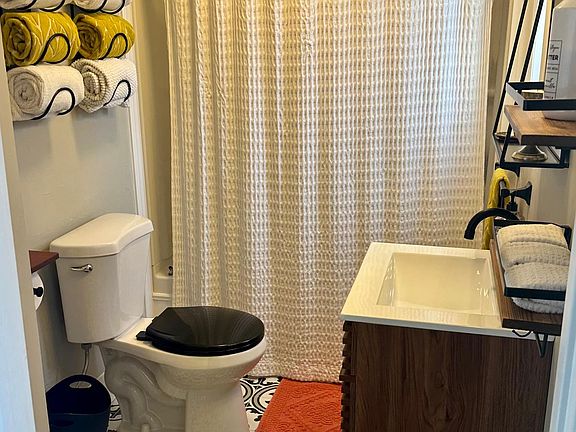 Bath with shower bath combo