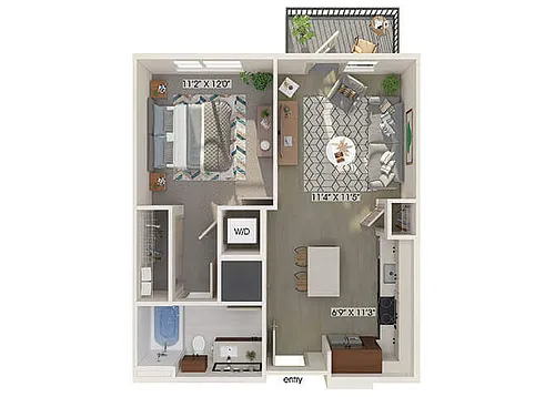 Floor plan A1