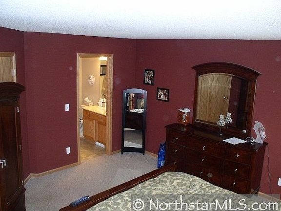 Master Bedroom with private 3/4 bath and walk-in closet