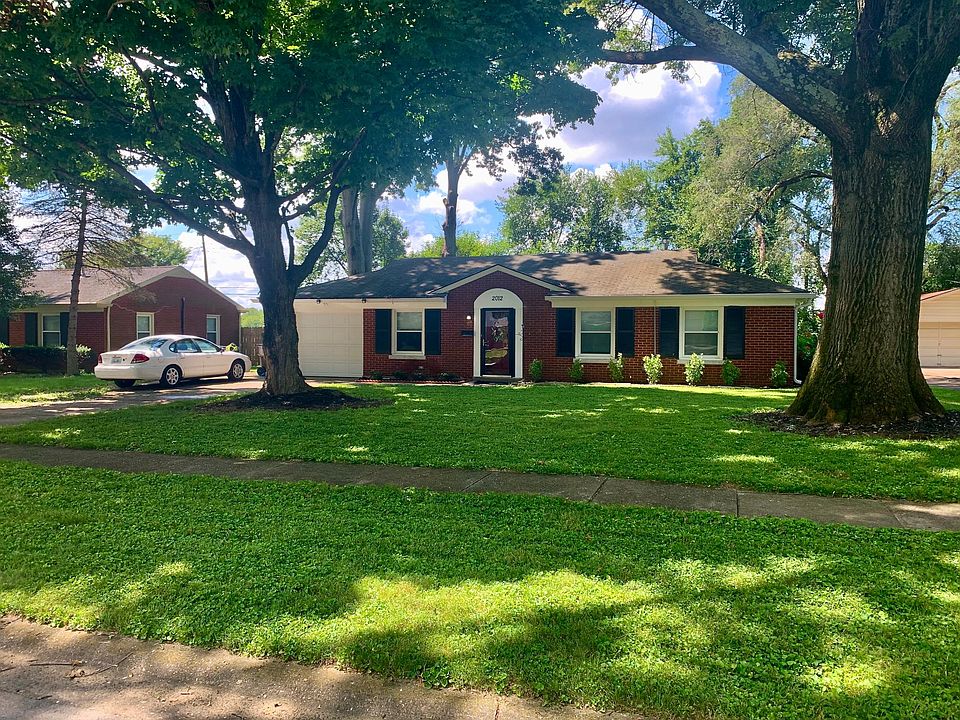 Front yard and view of house.