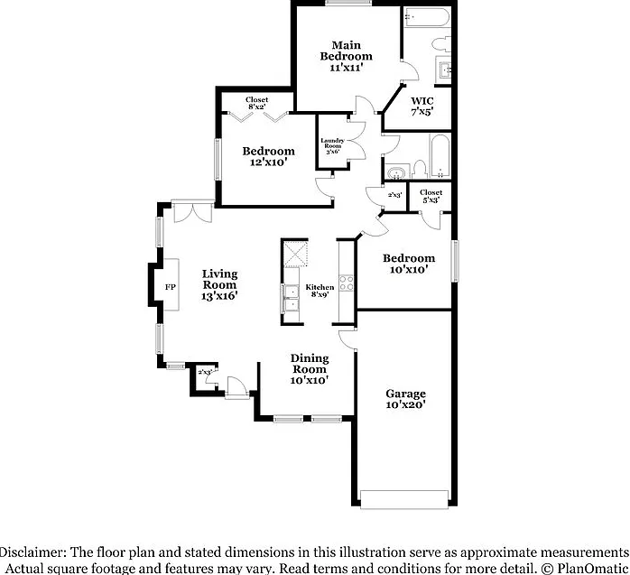 3 bed, 2.0 bath, 1067 sqft, $1,760 — Photo 2