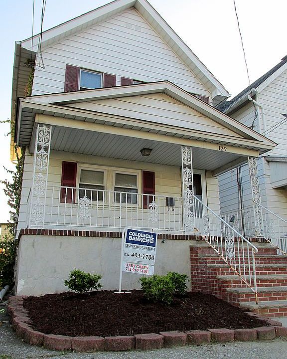 front of the house