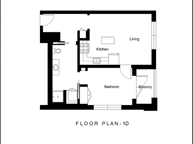 1D Floor Plan 1D Floor Plan