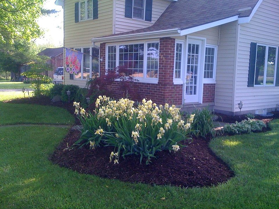 Front view - spring time