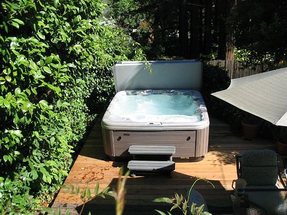 New Hot Tub and Decking