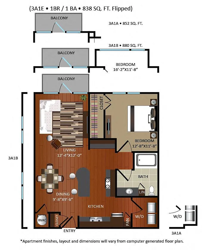 Floor plan 3A1