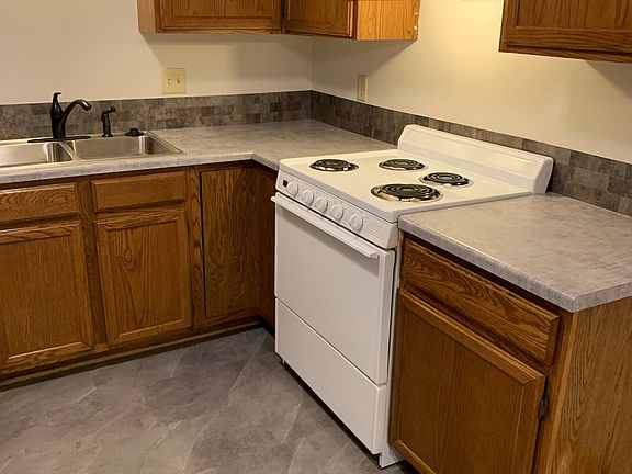 Kitchen with new countertops