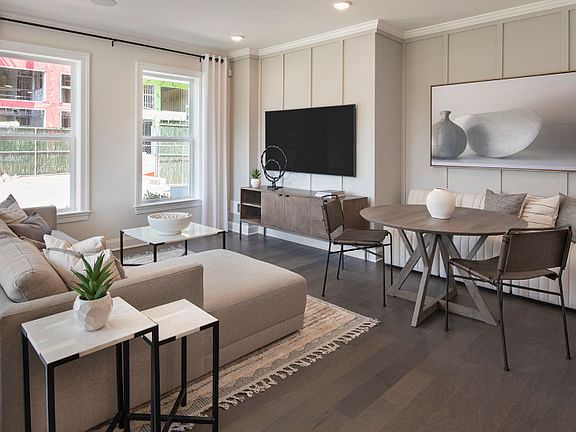 Gathering room with lots of natural light