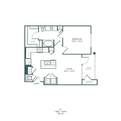 Floor plan A1-Attainable