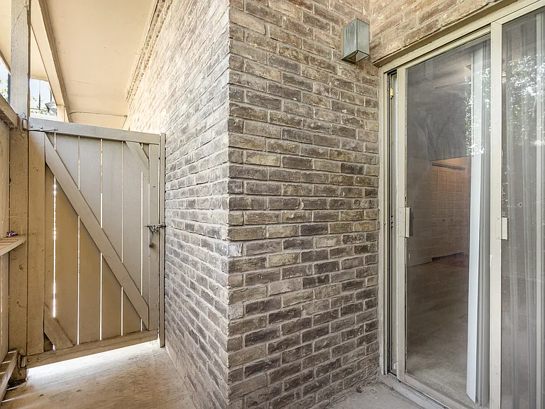 Private balcony off primary bedroom.